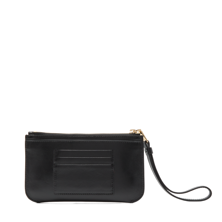 M ZIP POUCH WITH WRISTLET