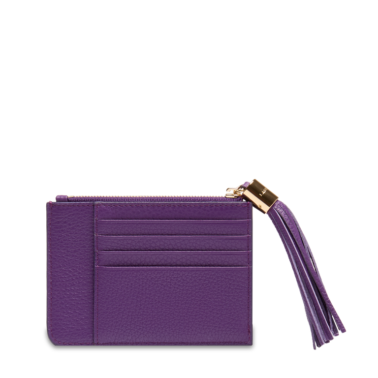 PORTE-CARTES ZIPPE L AVEC GOUSSET