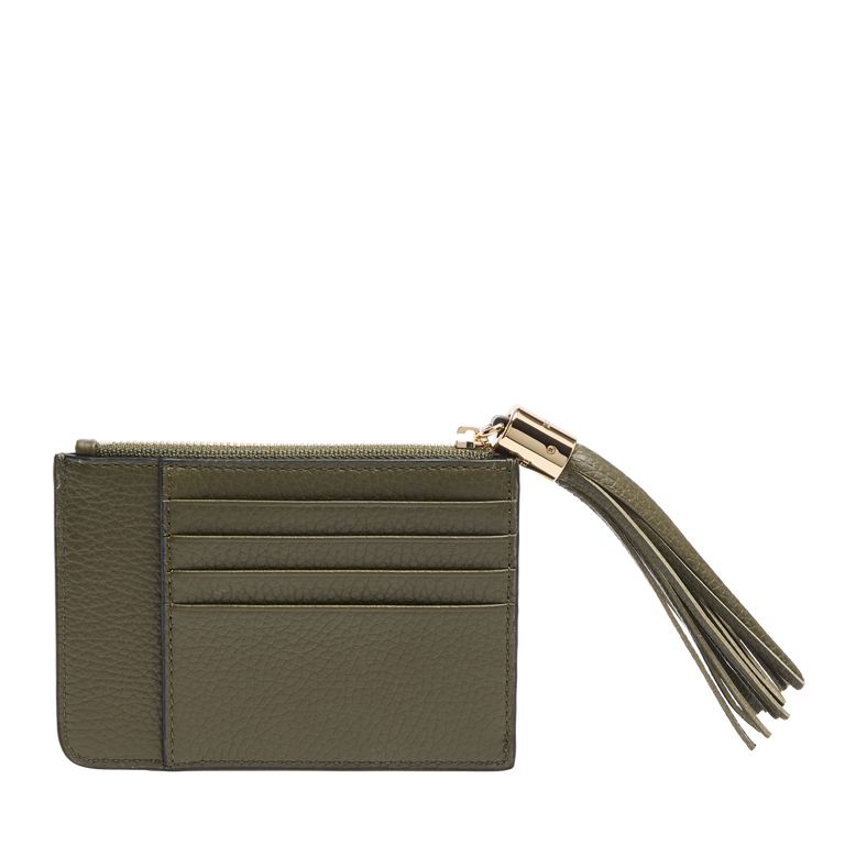 PORTE-CARTES ZIPPE L AVEC GOUSSET