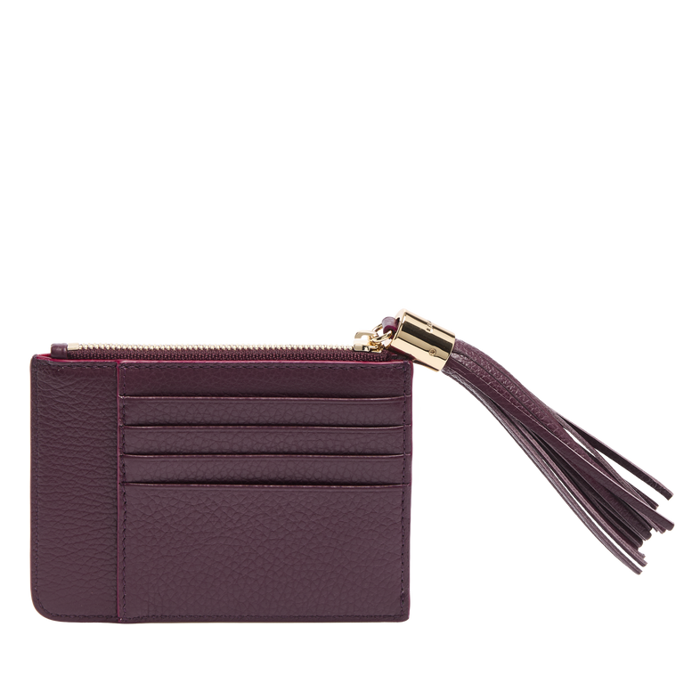 PORTE-CARTES ZIPPE L AVEC GOUSSET