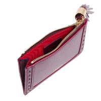 PORTE-CARTES ZIPPE L AVEC GOUSSET