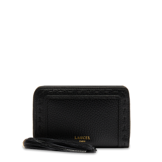 Small zip-around wallet Premier Flirt de Lancel - Black