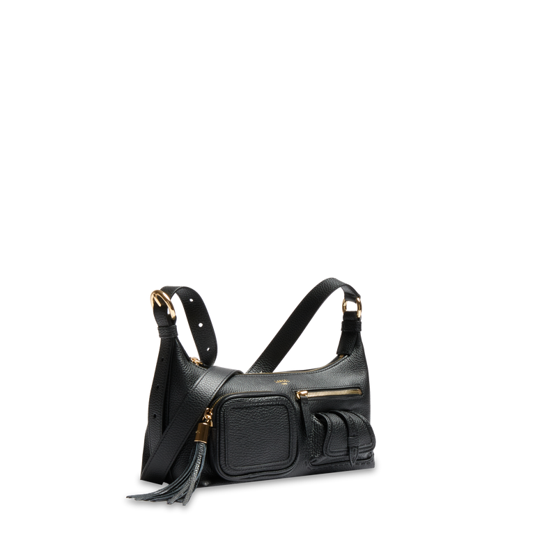 SAC PORTE CROISE ZIPPE MULTIPOCHES S