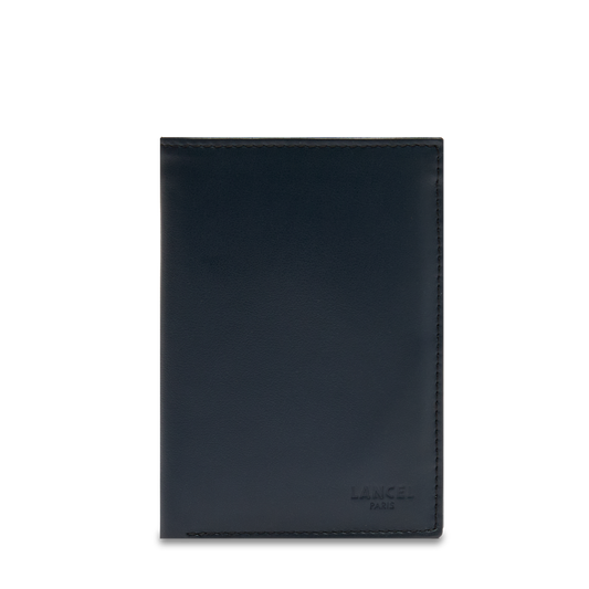 PORTEFEUILLE EUROPEEN 9 FENTES CARTE - Marine/noir
