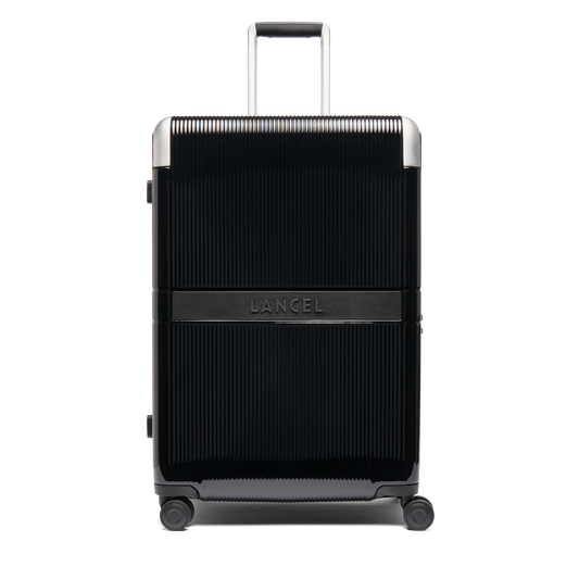 VALISE MEDIUM 4 ROUES ZIPPEE EXTENSIBLE - Noir