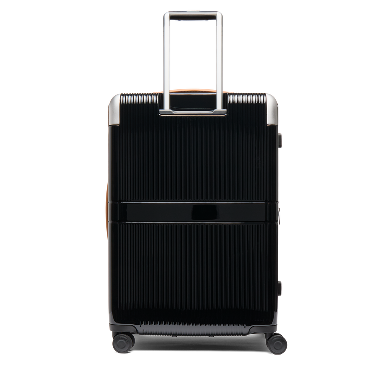 4-WHEEL EXPANDABLE MEDIUM ZIP SUITCASE
