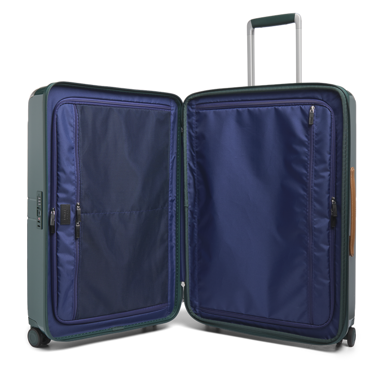 VALISE MEDIUM 4 ROUES ZIPPEE EXTENSIBLE