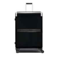 4-WHEEL EXPANDABLE LARGE ZIP SUITCASE