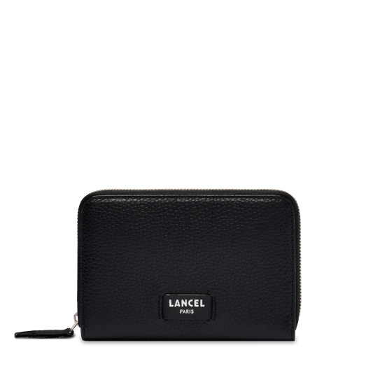 Petit portefeuille zippé Ninon de Lancel - Noir