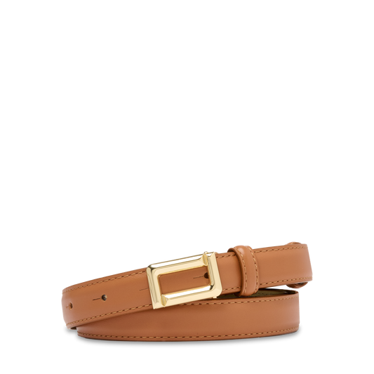 20MM ADJUSTABLE BUCKLE BELT - Camel
