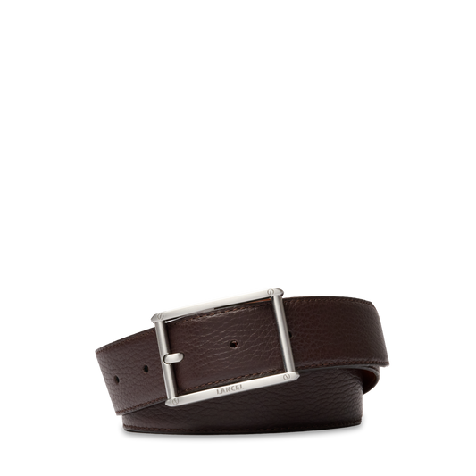 35MM ADJUSTABLE BELT - Dark brown/cognac