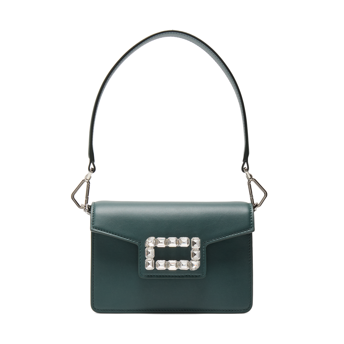 ANGELE DE LANCEL — MINI FLAP BAG — AMAZON GREEN – Lancel