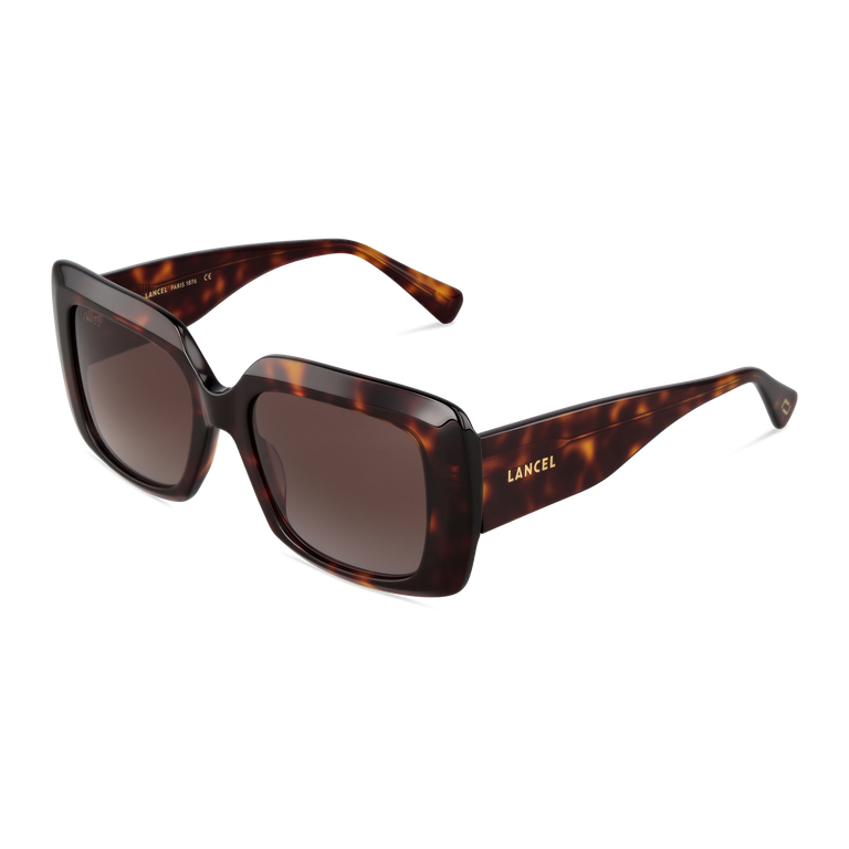 Clelia CLELIA DE LANCEL — CLELIA SUNGLASSES— TORTOISE– Lancel