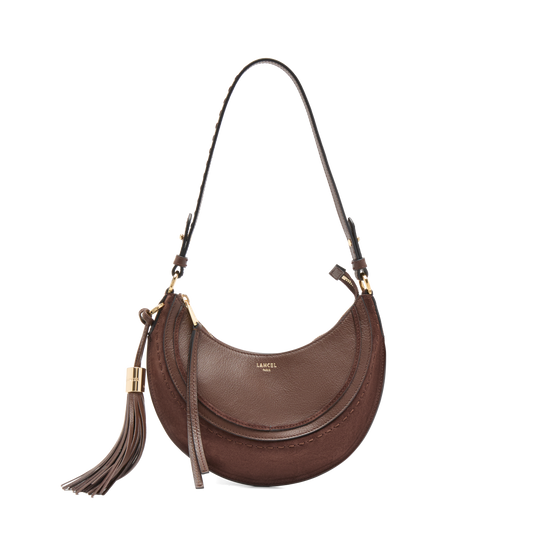 S zip hobo bag Hoboheme de Lancel - Coconut