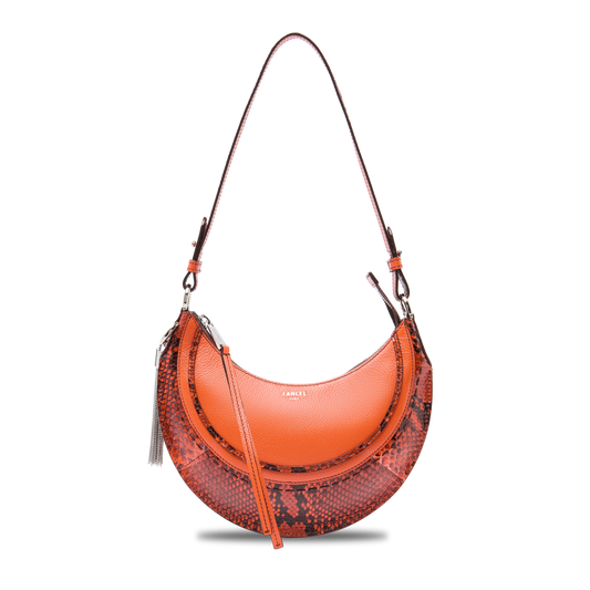 S zip hobo bag Hoboheme de Lancel - Sunrise