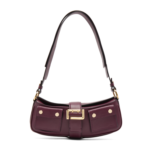 S hobo bag - Blackcurrant