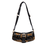 S hobo bag - Multico Black