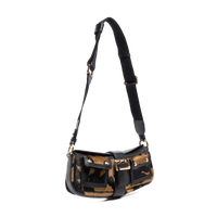 S hobo bag - Multico Black
