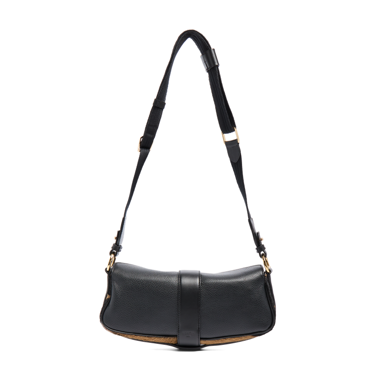 S hobo bag - Multico Black