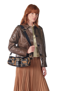 S hobo bag - Multico Black
