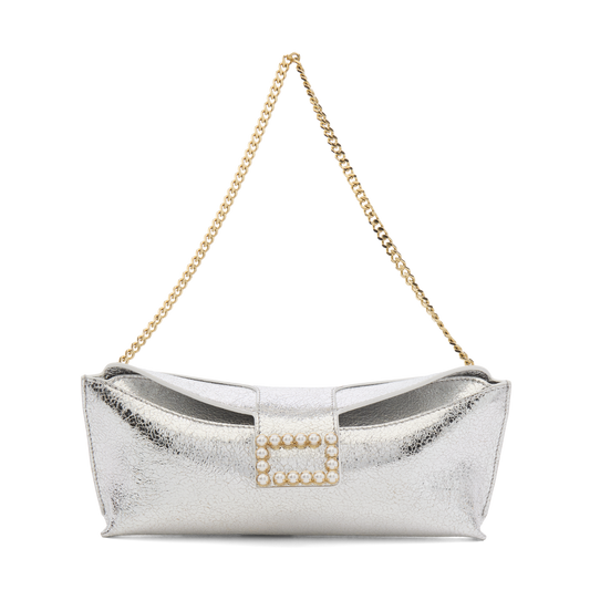 Chain pouch Angele de Lancel - Silver