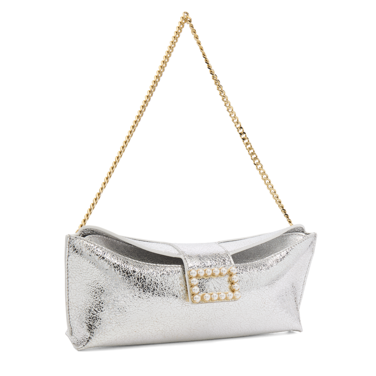 Chain pouch Angele de Lancel - Silver
