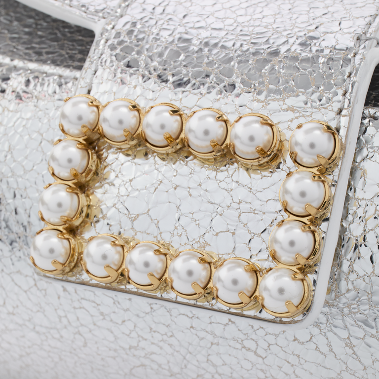 Chain pouch Angele de Lancel - Silver