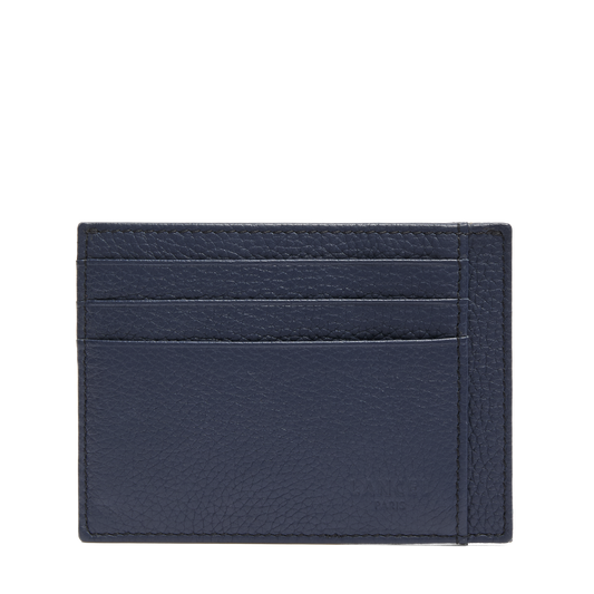 6cc cardholder Leon de Lancel - Navy