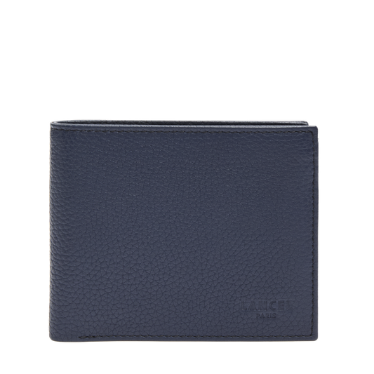 5cc wallet with removable card holder Leon de Lancel - Navy