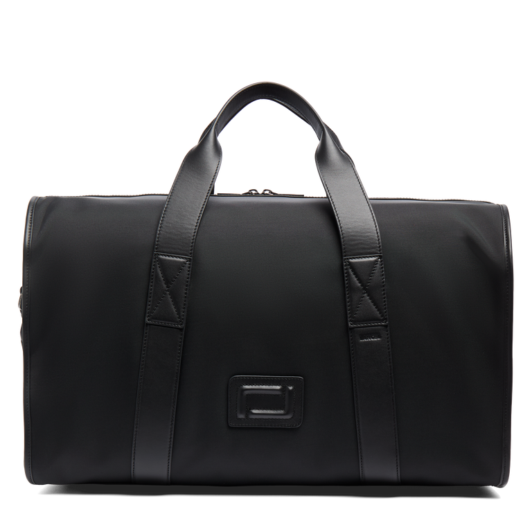 ZIP DUFFLE BAG - Black