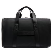 ZIP DUFFLE BAG - Black