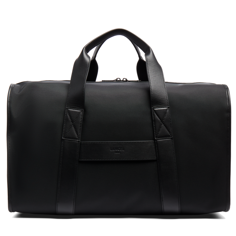 ZIP DUFFLE BAG - Black