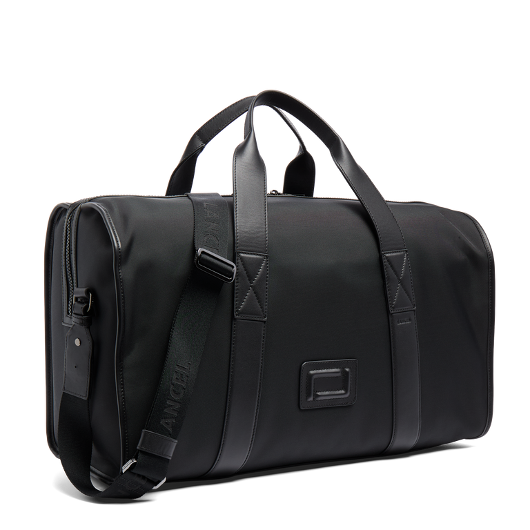 ZIP DUFFLE BAG - Black