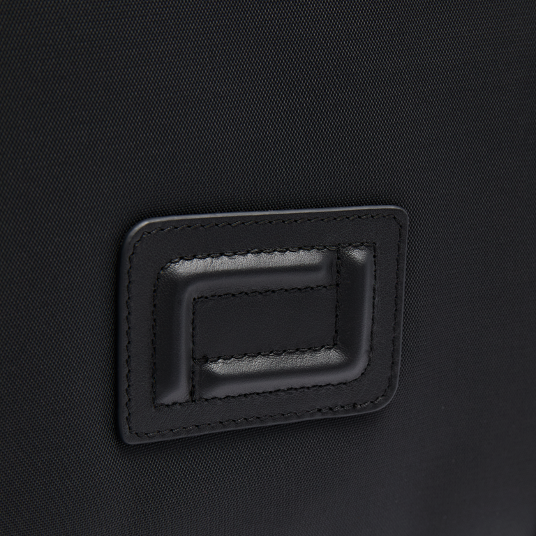 ZIP DUFFLE BAG - Black