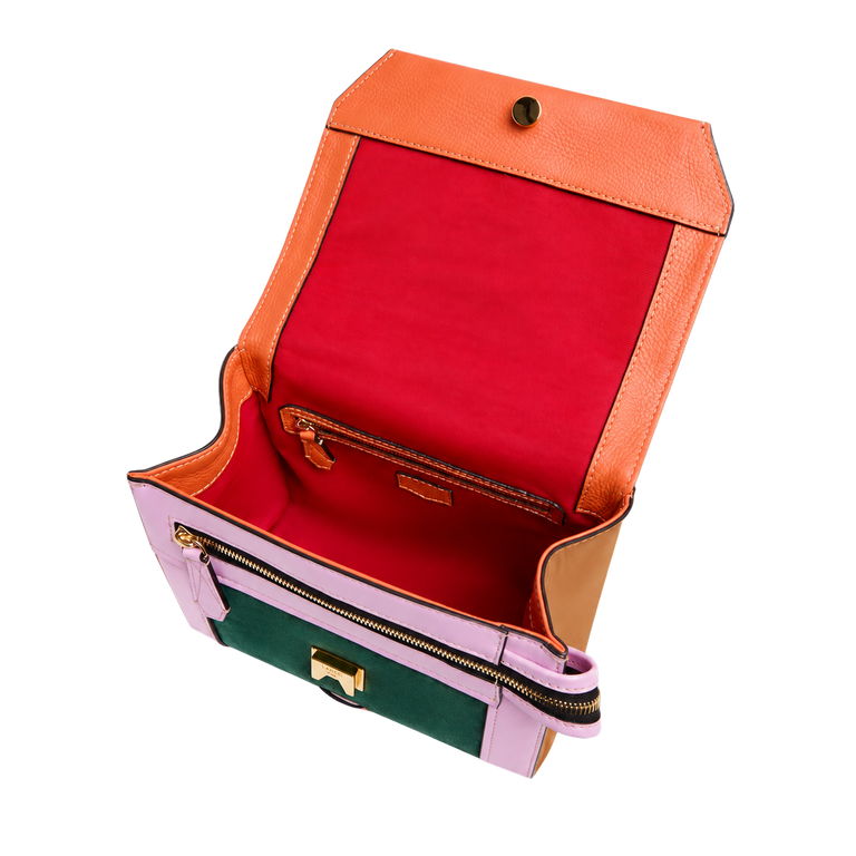 M FLAP BAG - Amazon green multico