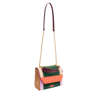 M FLAP BAG - Amazon green multico