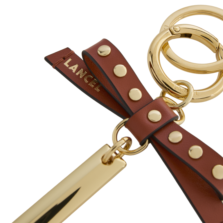 PORTE-CLES "L"" NŒUD STUDS"