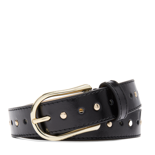 25mm adjustable ardillon belt Constance de Lancel - Black