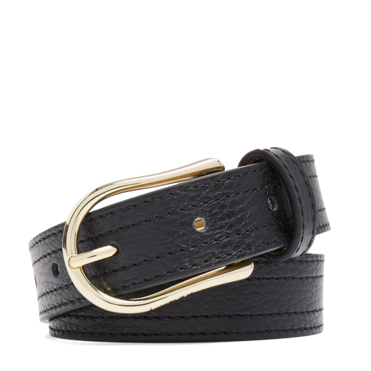25mm adjustable ardillon belt Constance de Lancel - Black