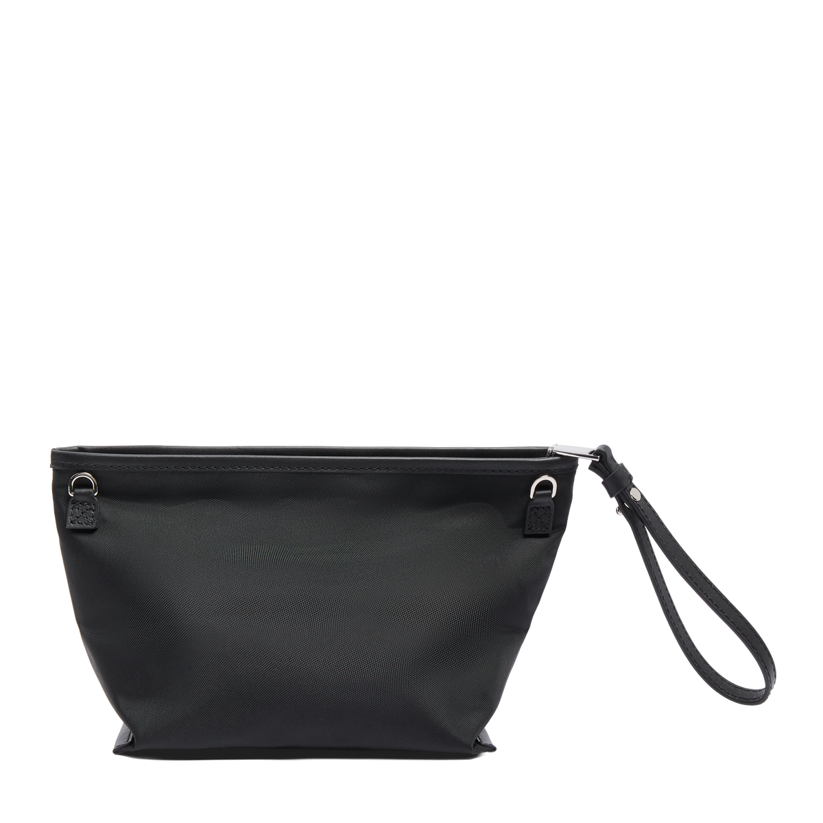 MISTRAL ROLLABLE DE LANCEL — M ZIP WRISTLET POUCH — BLACK – Lancel