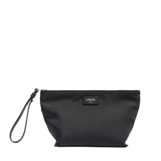 POCHETTE ZIPPÉE M AVEC DRAGONNE - Noir