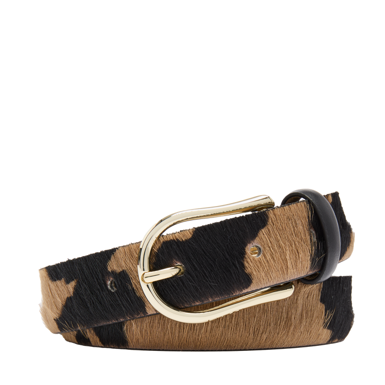 Ceinture 25mm ardillon ajustable Constance de Lancel - Multico Noir
