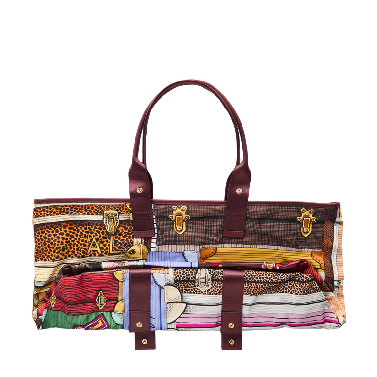 L ZIP TOTE BAG - Multicolor