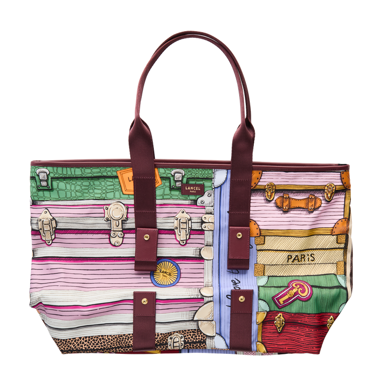 L ZIP TOTE BAG - Multicolor