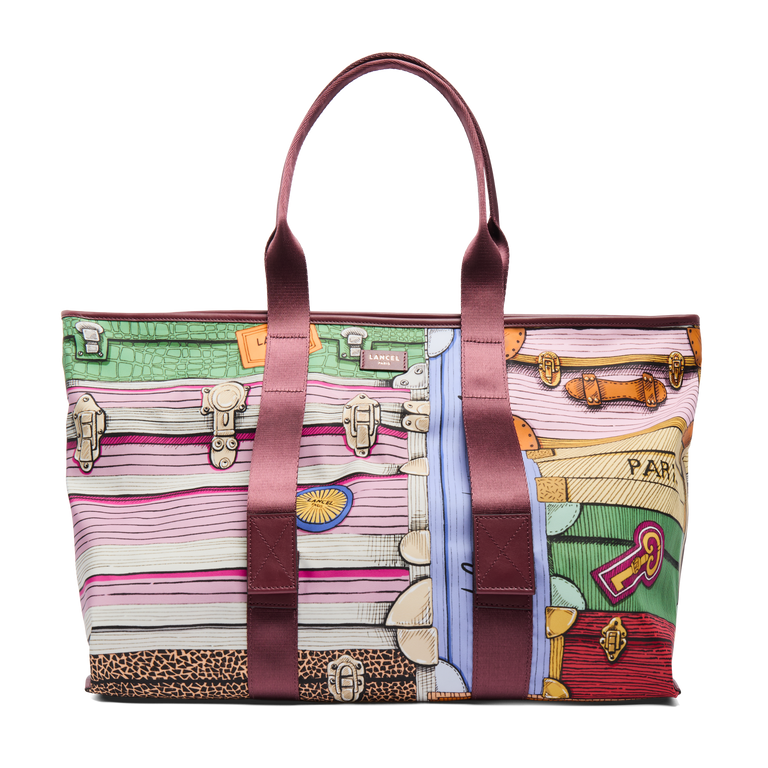 L ZIP TOTE BAG - Multicolor