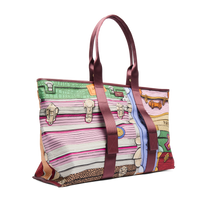 L ZIP TOTE BAG - Multicolor