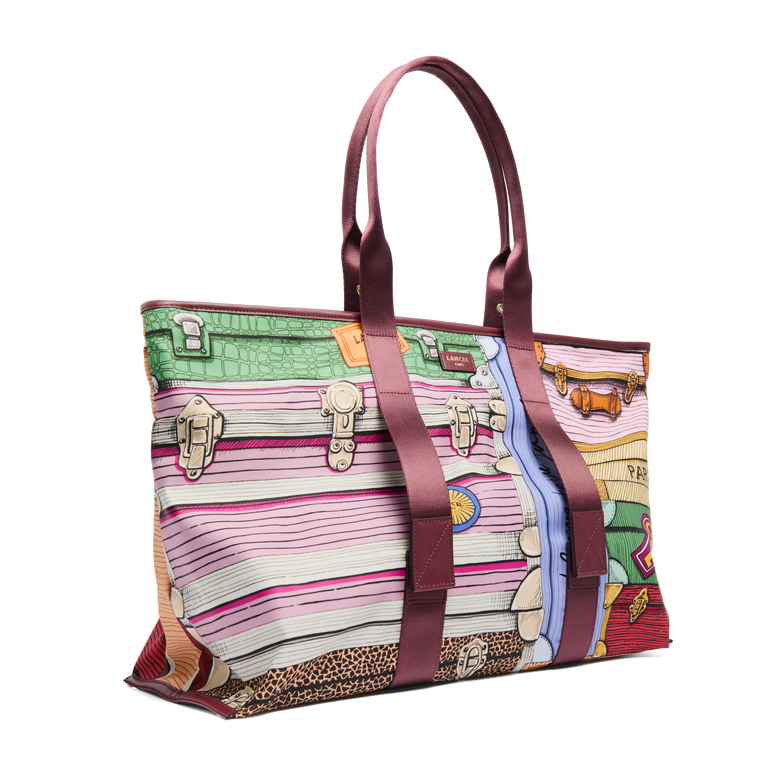 L ZIP TOTE BAG - Multicolor