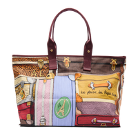 L ZIP TOTE BAG - Multicolor