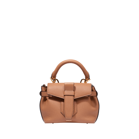 MINI SAC PORTÉ MAIN - Camel