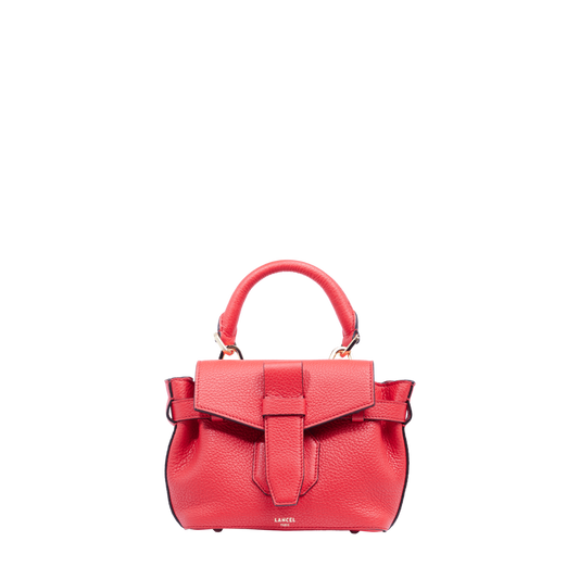 MINI SAC PORTÉ MAIN - Rouge baiser